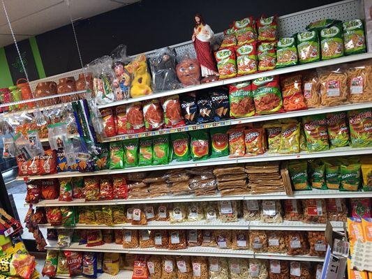 If you like a snack we have a lot of options..