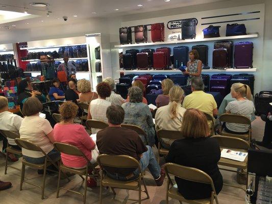 Added bonus, questions from audience generated more helpful tips.