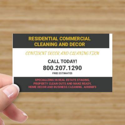 Confident Decor And Cleaning Firm