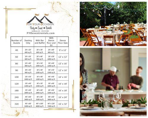 For Your Occasion Event Rentals