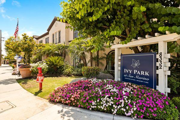 Community front sign