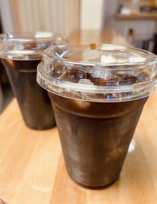 Iced coffees