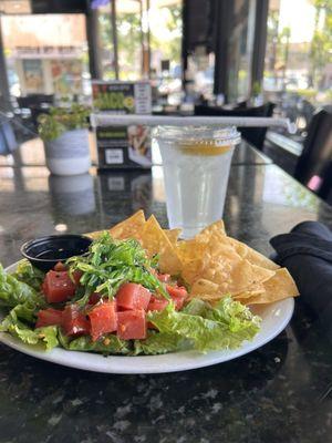 Ahi Poke "starter dish" $17