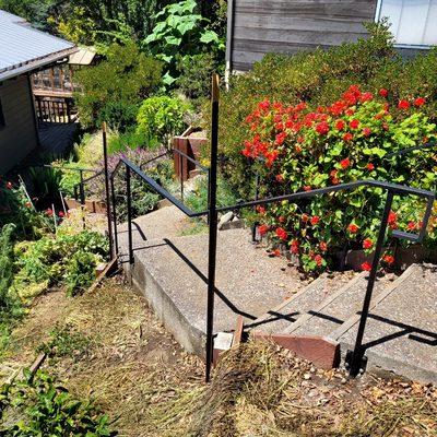 Oakland Hillls handrail