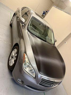 Infinite MX56 Carbon Fiber Hood Wrap