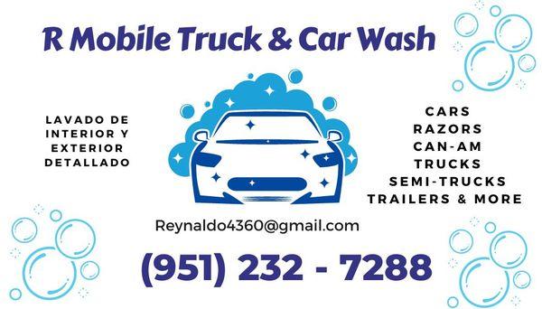 R Mobile Truck & Car Wash