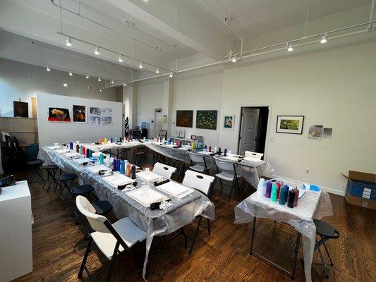 Rent our space for your next workshop or event!