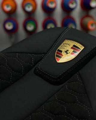 Custom leather interior upgrade for Porsche 911-Brookfield, WI