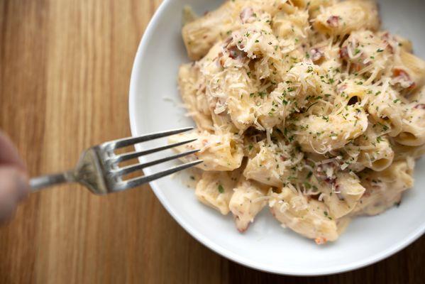 Rigatoni Carbonara