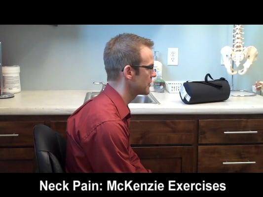 Rehab and training is employed to reduce chronic postural stresses of modern living.