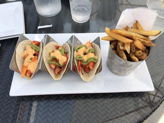 Spicy Lobster Tacos