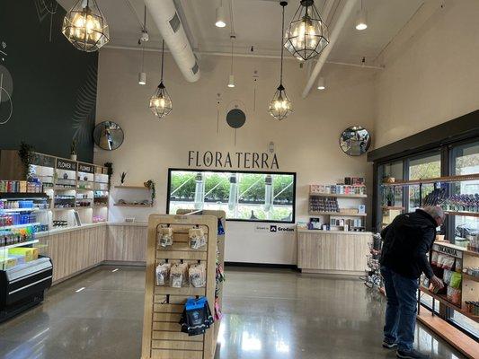 Store and window to see farm