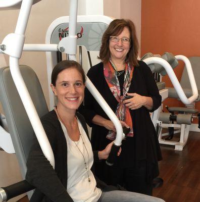 Cindy and Carey Anderson. Certified Personal Trainers- Slow Motion Strength Training