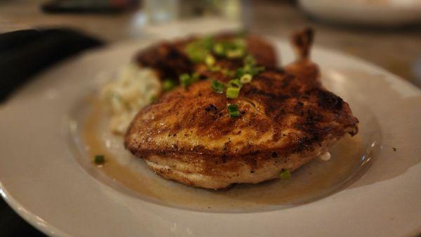 Half bone removed chicken