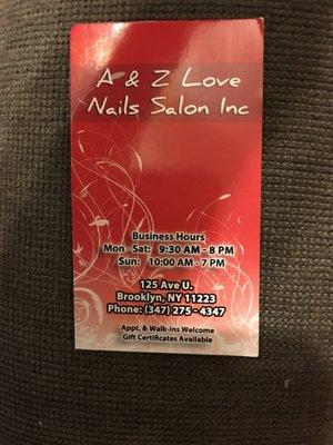 A&Z Love Nails Salon