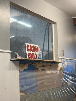 Very important, they are cash only!