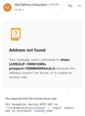 All my emails bounce! How can anyone submit anything when they uae decoy email addresses?