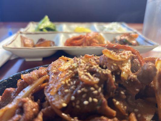 Spicey pork, it's what's for dinner!