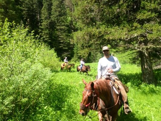 Riders enjoying their day.