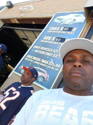 Get old school washed about to go nuts for dis Bears Game let go Bears