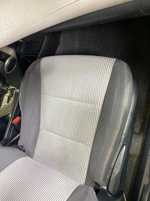 Cleaning before and after