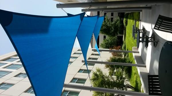 This is near tony NorthPark. Details like high fashion shade to the parking centre' are just a taste of HEALING and ART