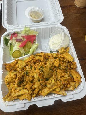 Chicken Shawerma Entree