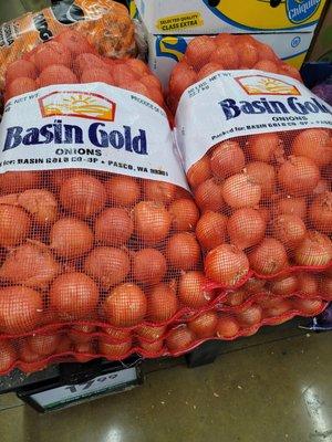 Good deals. 50 lb onions for $16.99! I got a bag. Lol.