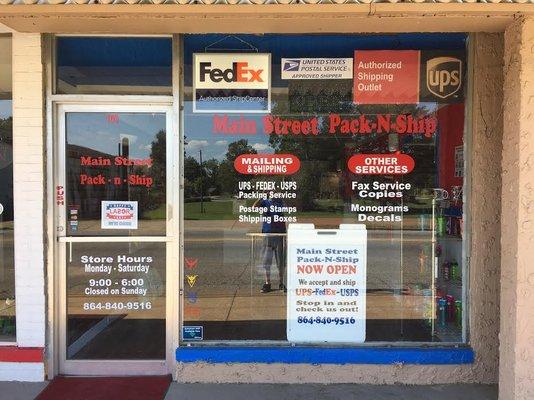 Main Street Pack N Ship