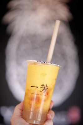 Mango Pomelo Sago Frappe