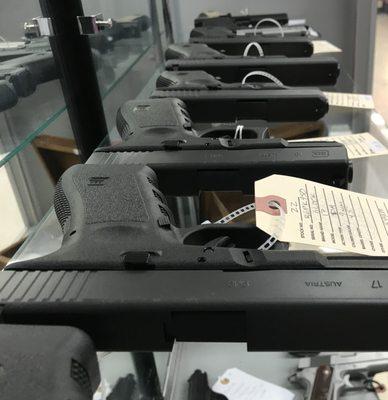We carry the full line of Glock Gen 3 pistols.