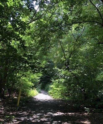 The embassy backs up against some beautiful trails!