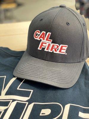 Cal Fire hats and t-shirts are now available.
