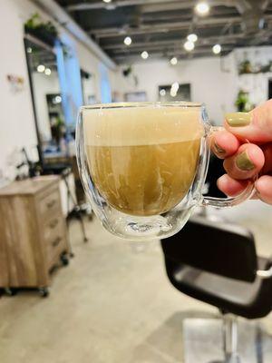Great Salon + Great Coffee = Great Hair Days
