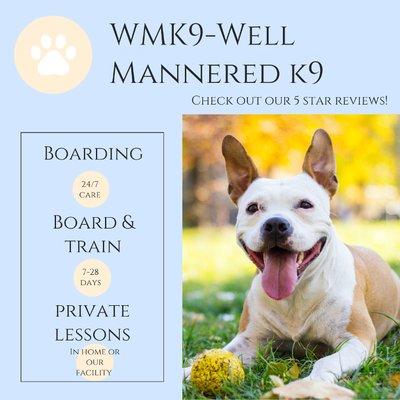 WMK9-Well Mannered K9