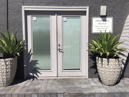 The hours they are "open" & "operating" . This was taken @ 12pm on a Saturday. Keep in mind they're closed before 4:30 M-F