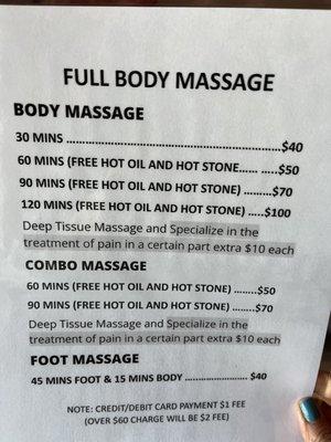 Foothill Sunshine Massage