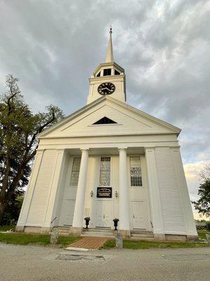 It's just a short drive to The First Parish Meeting House after you leave The Bancroft Castle in Groton MA. A FREE EVENT & FREE PARKING!