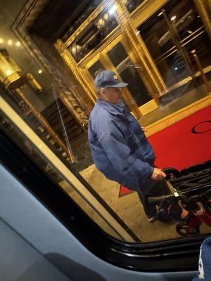 Our shuttle driver from the hotel to the ferry and back. Meet Elaine.