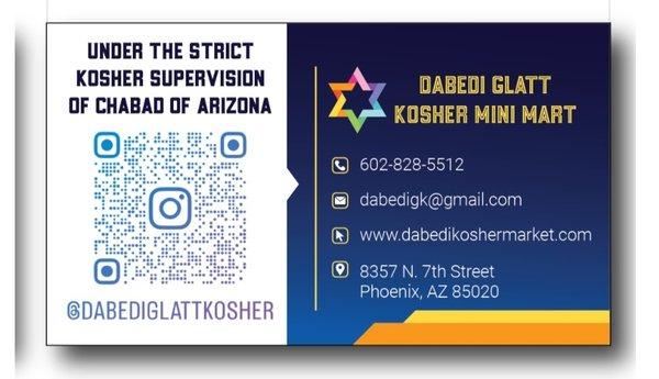 Dabedi Glatt Kosher Mini Mart