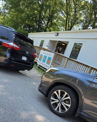 Food pantry building.