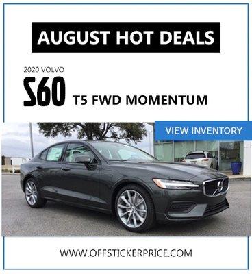 Lease an all new Volvo S60