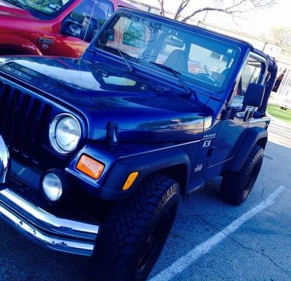 my new jeep thanks y'all