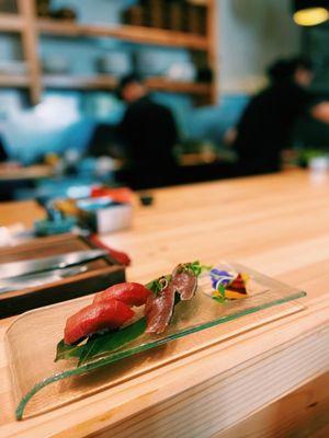 Chutoro and Katsuo Tataki