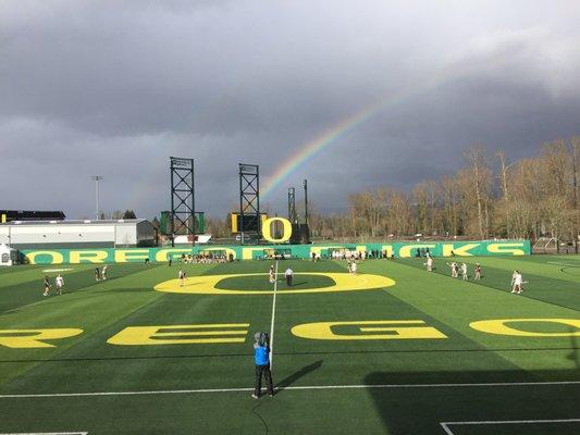 U of O women's lacrosse face off with Berkeley