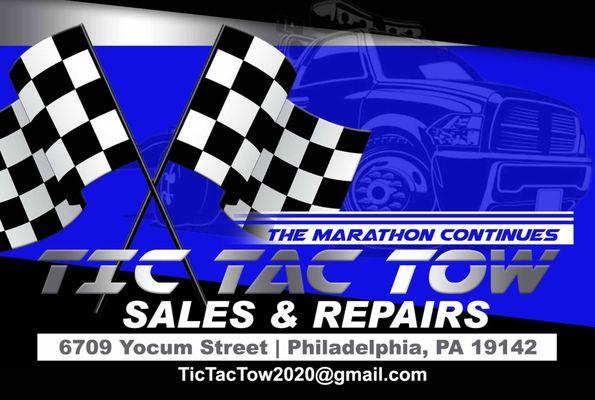 Tic Tac Tow Sales & Repairs