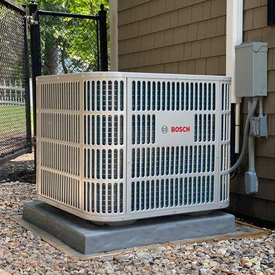 New installation BOSCH ultra high efficiency 3-ton unit