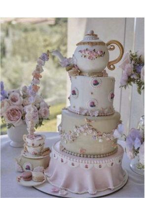 This is a cake she made by our request