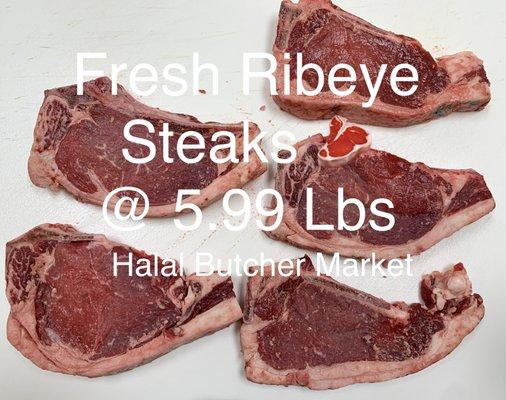 Fresh Steaks.