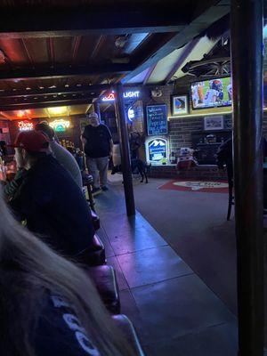 why is there a dog here